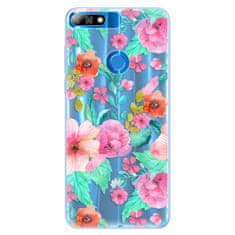 iSaprio Silikónové puzdro - Flower Pattern 01 pre Huawei Y7 Prime 2018