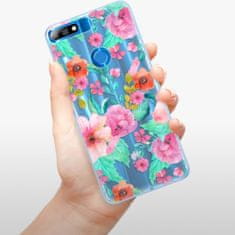 iSaprio Silikónové puzdro - Flower Pattern 01 pre Huawei Y7 Prime 2018