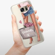 iSaprio Silikónové puzdro - Fashion Bag pre Samsung Galaxy S7 Edge