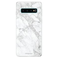 iSaprio Silikónové puzdro - SilverMarble 14 pre SAMSUNG GALAXY S10