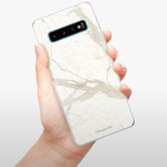 iSaprio Silikónové puzdro - Marble 12 pre SAMSUNG GALAXY S10