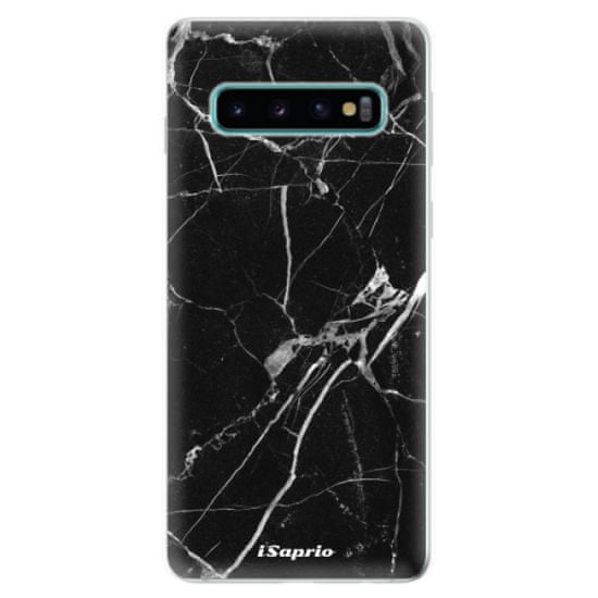 iSaprio Silikónové puzdro - Black Marble 18 pre SAMSUNG GALAXY S10