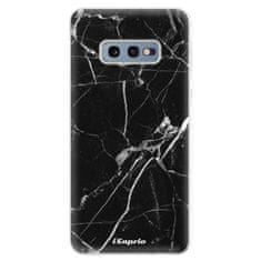 iSaprio Silikónové puzdro - Black Marble 18 pre SAMSUNG GALAXY S10E