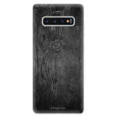 iSaprio Silikónové puzdro - Black Wood 13 pre SAMSUNG GALAXY S10 PLUS