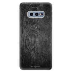 iSaprio Silikónové puzdro - Black Wood 13 pre SAMSUNG GALAXY S10E