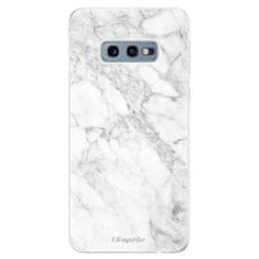 iSaprio Silikónové puzdro - SilverMarble 14 pre SAMSUNG GALAXY S10E