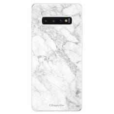 iSaprio Silikónové puzdro - SilverMarble 14 pre SAMSUNG GALAXY S10 PLUS