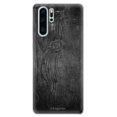 iSaprio Silikónové puzdro - Black Wood 13 pre Huawei P30 Pro