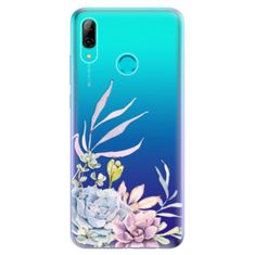 iSaprio Silikónové puzdro - Succulent 01 pre Huawei P Smart 2019