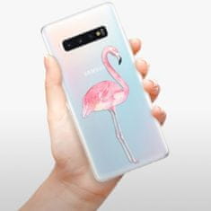 iSaprio Silikónové puzdro - Flamingo 01 pre SAMSUNG GALAXY S10 PLUS