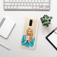 iSaprio Silikónové puzdro - Coffe Now - Blond pre Samsung Galaxy A6 plus