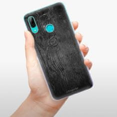 iSaprio Silikónové puzdro - Black Wood 13 pre Huawei P Smart 2019