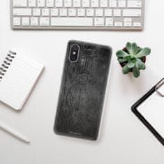 iSaprio Silikónové puzdro - Black Wood 13 pre Xiaomi Mi 8 Pro