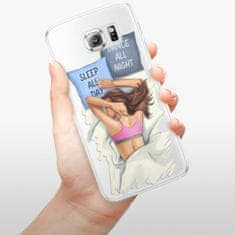 iSaprio Silikónové puzdro - Dance and Sleep pre Samsung Galaxy S6 Edge