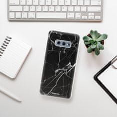 iSaprio Silikónové puzdro - Black Marble 18 pre SAMSUNG GALAXY S10E