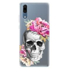 iSaprio Silikónové puzdro - Pretty Skull pre Huawei P20