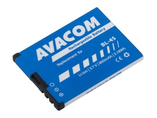 Avacom Batérie do mobilu Nokia 3600 Slide, 2680 Li-Ion 3,7V 860mAh (náhrada BL-4S)