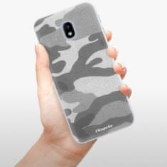 iSaprio Silikónové puzdro - Gray Camuflage 02 pre Samsung Galaxy J3 (2017)