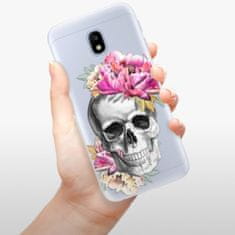 iSaprio Silikónové puzdro - Pretty Skull pre Samsung Galaxy J3 (2017)