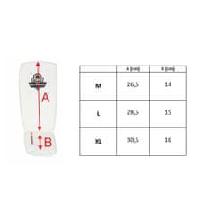 DBX BUSHIDO chrániče holení ARP-2107 biele vel. L