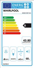 Whirlpool WDO 93F B K vstavaný digestor