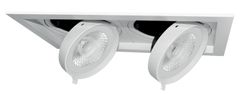 Century CENTURY SVIETIDLO LED REGIA ZAPUSTENÉ VÝKLOPNÉ 2 MODULY 335 mm 30W 4000K Ra95 2530Lm 38d DIMM IP20 CEN FSMD2-300240