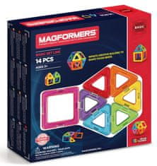 Magformers 14 - rozbalené