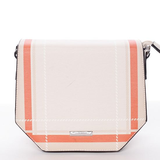 Silvia Rosa Kabelka Casandra crossbody, béžová