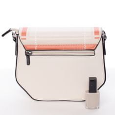 Silvia Rosa Kabelka Casandra crossbody, béžová