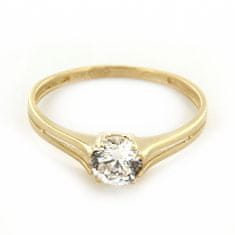 Amiatex Zlatý prsteň 25957 + Nadkolienky Gatta Calzino Strech, 52, 1.75 G