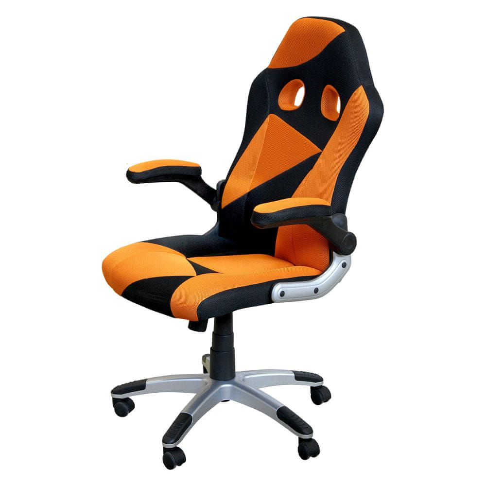 IDEA nábytok Kancelárske kreslo RACER ORANGE