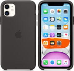 Apple iPhone 11 silikónový kryt, čierny MWVU2ZM / A