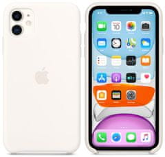 Apple iPhone 11 silikónový kryt, biely MWVX2ZM / A