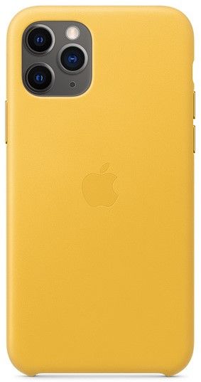 Apple iPhone 11 Pro kožený kryt, Meyer Lemon MWYA2ZM/A