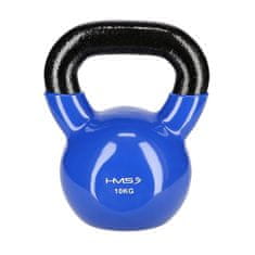 HMS kettlebell pokrytý vinylom KN 10 kg