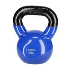 HMS kettlebell pokrytý vinylom KN 10 kg