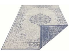 NORTHRUGS Kusový koberec Twin Supreme 103871 Blue / Cream – na von aj na doma 80x150