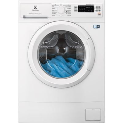 Spredu plnená práčka Electrolux PerfectCare 600 EW6S526WC