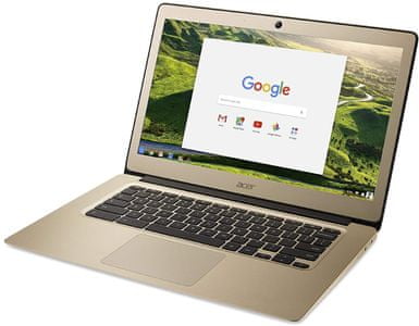 Notebook Acer Chromebook 14 Full HD eMMC DDR4 krásny obraz odolné šasi