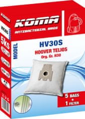 KOMA HV30S - Sada 25 ks vreciek do vysávača Hoover Telios H30