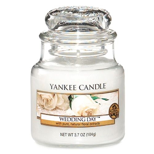 Yankee Candle Sviečka v sklenenej dóze , Svadobný deň, 104 g