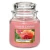 Yankee Candle Sviečka v sklenenej dóze , Vyblednutá marhuľová ruža, 410 g