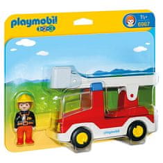 Playmobil Hasičské auto , 1.2.3, ks