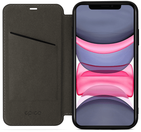 EPICO Flip Case with Magnetic Closure iPhone 11 42411131300001, čierna