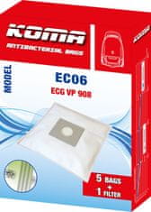 KOMA EC06S - Sada 25 ks vreciek do vysávača ECG VP 908