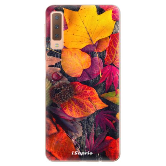 iSaprio Silikónové puzdro - Autumn Leaves 03 pre Samsung Galaxy A7 (2018)