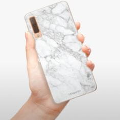 iSaprio Silikónové puzdro - SilverMarble 14 pre Samsung Galaxy A7 (2018)