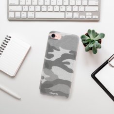 iSaprio Silikónové puzdro - Gray Camuflage 02 pre Apple iPhone 7 / 8