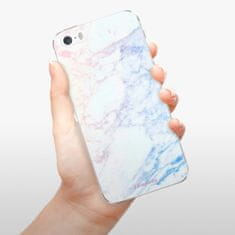 iSaprio Silikónové puzdro - Raibow Marble 10 pre Apple iPhone 5/5S/SE