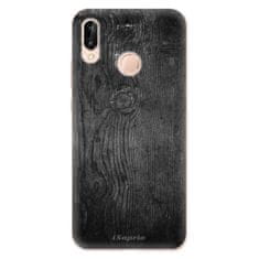 iSaprio Silikónové puzdro - Black Wood 13 pre Huawei P20 Lite